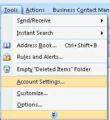 Account Settings