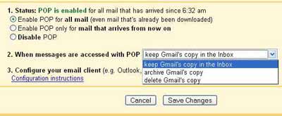 Enable POP