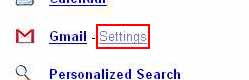 Settings Link